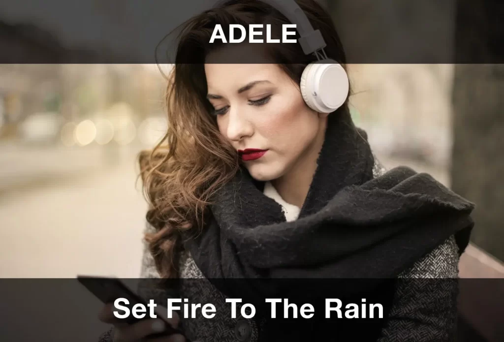 Adele rain перевод